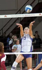 UNI Volleyball Falls to No. 12 Iowa State, 3-1