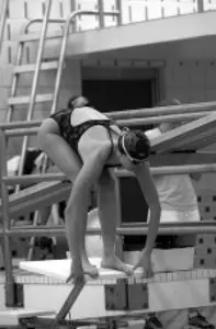 Panther Swimmers Fall to Hawkeyes in Dual Meet Action
