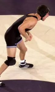 Senior Eric Hauan Secures 100th Win in a Panther Singlet.