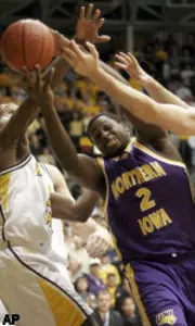 UNI Defeats Wichita State, 75-61
