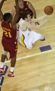 Moran Leads UNI to 81-59 Win at Drake