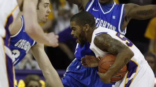 James 3-Pointer at Buzzer Lifts UNI Past #13 Creighton