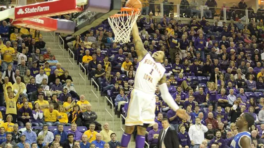 UNI Wins Fourth Straight; Bests Bluejays, 61-54