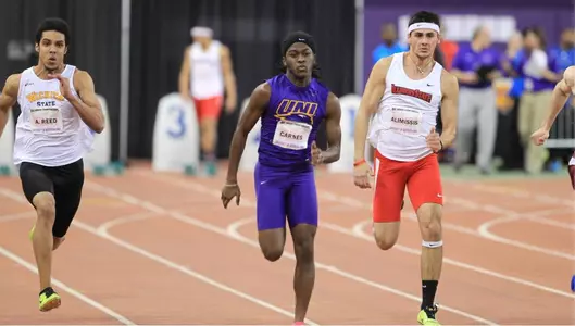 Carnes Wins 200 Meter Dash At MVC Championships