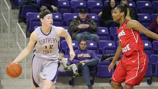 UNI Ties For Lead In MVC With 89-70 Win Over Redbirds