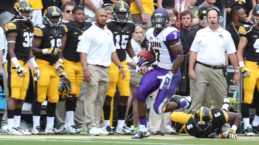 UNI Falls to Iowa in Close Battle, 31-23