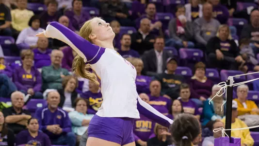 Pudwill Leads UNI to 3-0 Sweep at Bradley