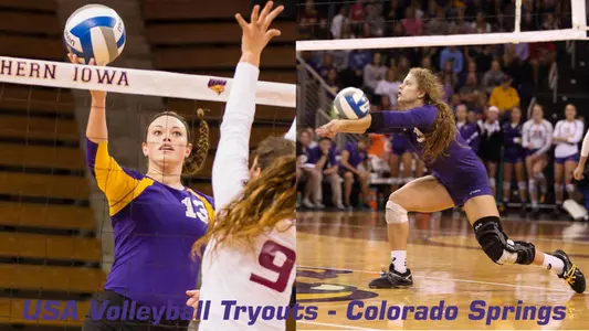 Haneline, Held Head to USA Volleyball Tryouts