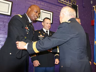 Patrick Williams UNI ROTC Hall of Fame 2016