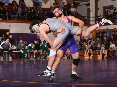 165 – #10 Bryce Steiert (UNI) tech fall Devan Marry (EMU), 20-5 (2:50 RT)