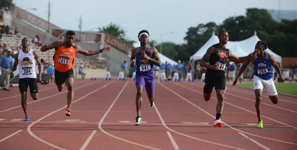 Brandon Carnes - 100m Quarterfinals 2017 NCAA West Prelims