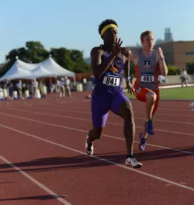 Brandon Carnes - 100m 2017 NCAA West Prelims