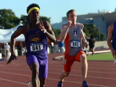 Brandon Carnes - 100m Quarterfinals 2017 NCAA West Prelims