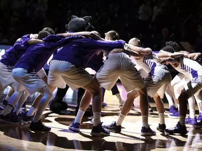 Signing Day Team Huddle