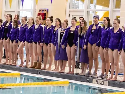 2019 Swimming and Diving Illinois State team photo