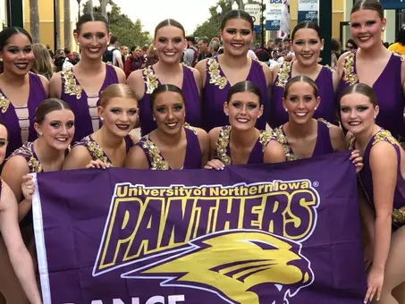 2019 UNI dance team