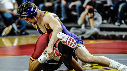 UNI Wrestling at Iowa State.