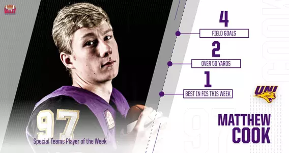 Cook MVFC POW October 24