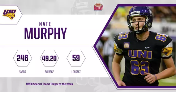 2021 Nate Murphy special teams POW