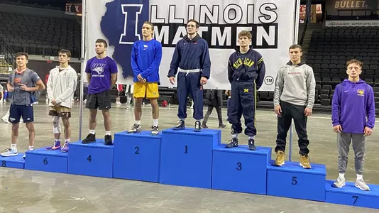 2021 Matmen Open podium shot 133 pounds