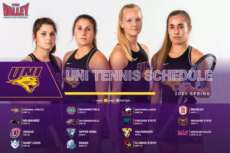 2021 Women's Tennis Schedule