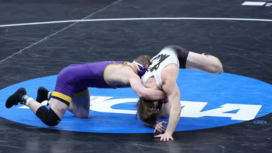 Parker Keckesisen 184 pounds 2021 NCAA vs Brit Wilson