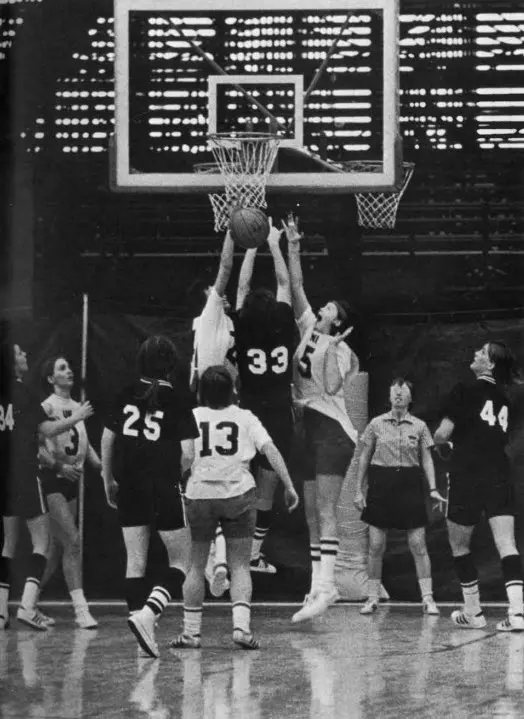 UNI Women's Basketball Against Iowa 1972