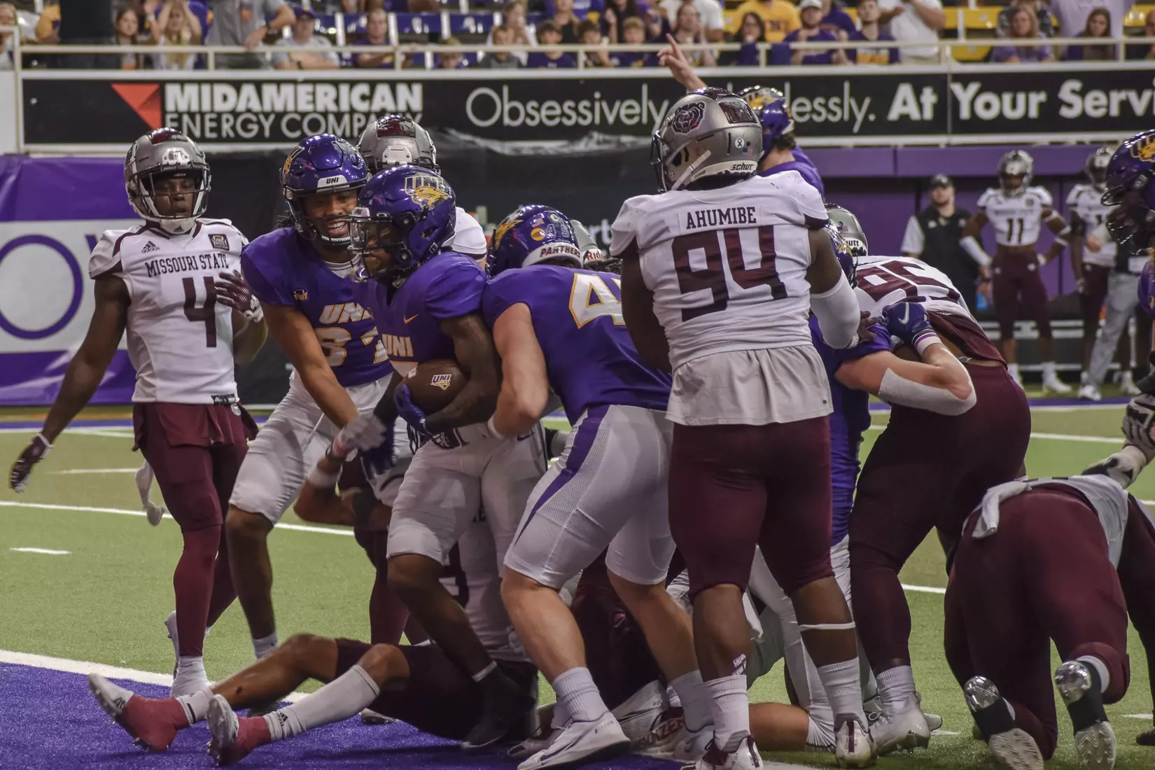 UNI football vs. Missouri State