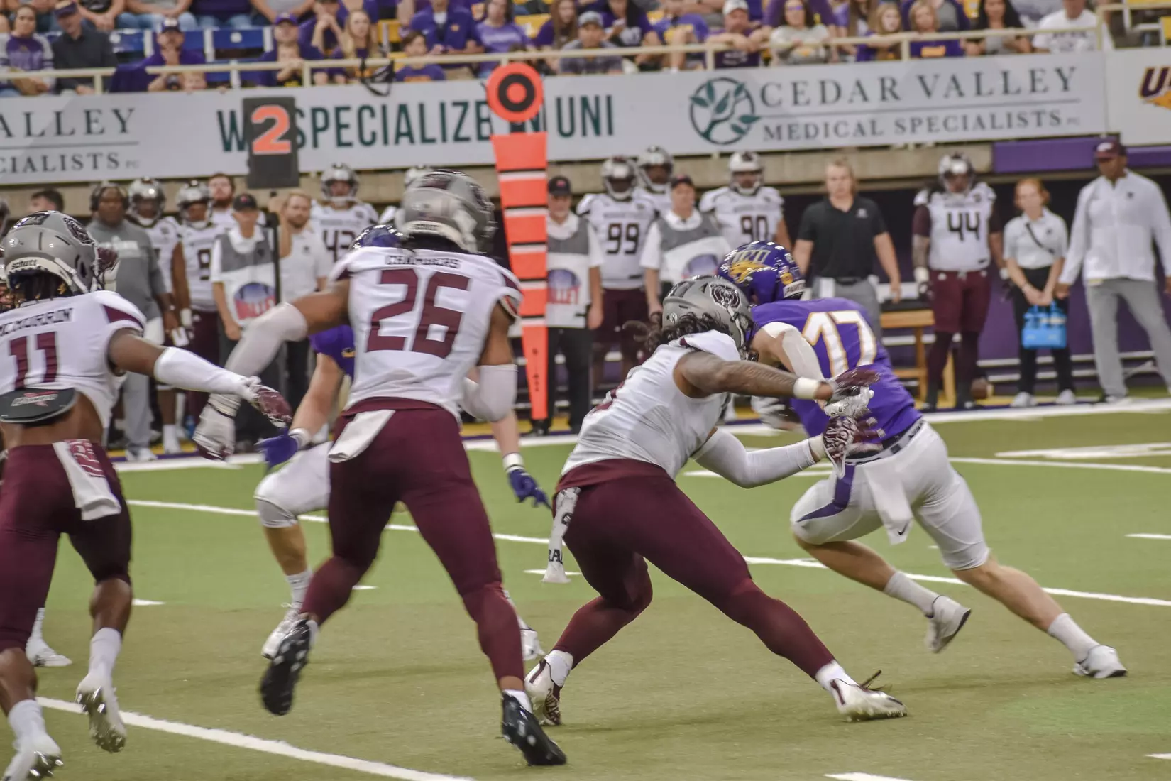 UNI football vs. Missouri State