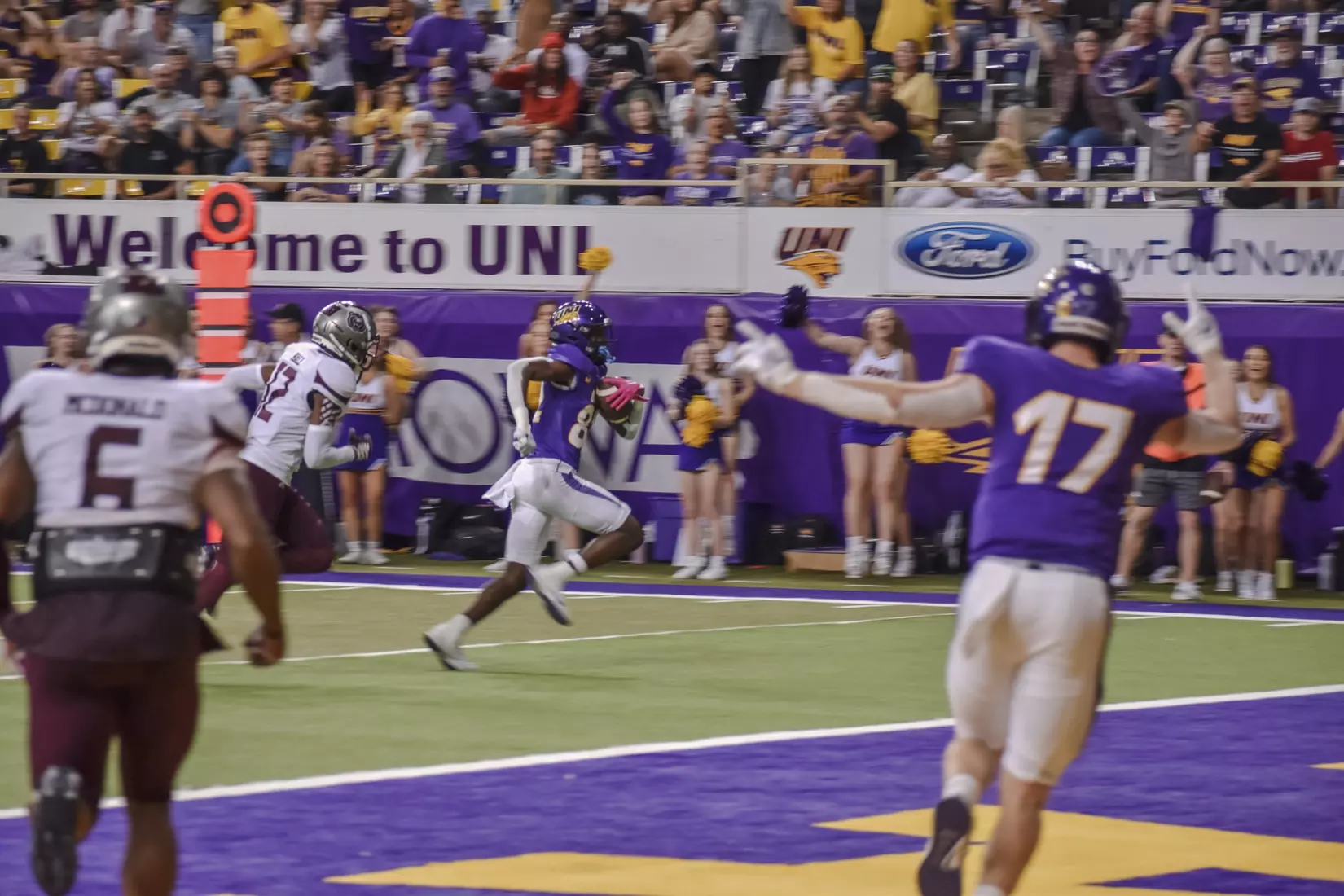 UNI football vs. Missouri State