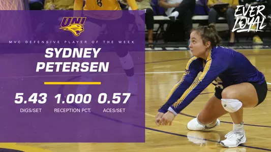 Sydney Petersen (MVC DPOTW - 10/3/22)