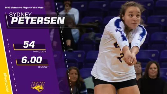 Sydney Petersen Defensive Player of the Week (111422)