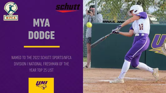Mya Dodge 2022 NFCA Freshman Award Top 25