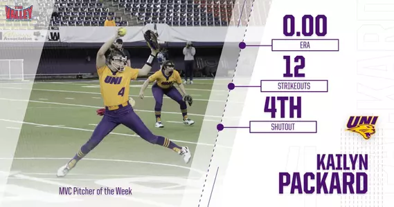Kailyn Packard MVC Pitcher of the Week April 5