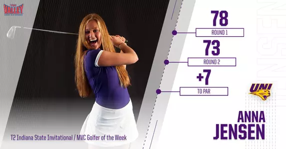 2022 Anna Jensen - MVC Golfer of the Week