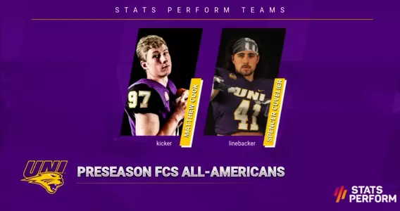 Matthew Cook Spencer Cuvelier Stats Perform Preseason