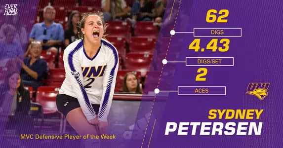 Sydney Petersen (MVC DPOTW - 9/19/22)