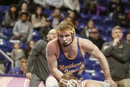 UNI wrestling vs. Wyoming