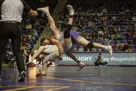 UNI wrestling vs. Wyoming