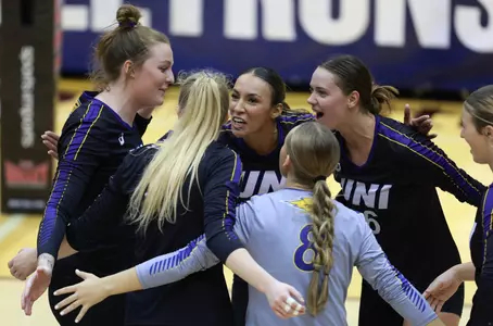 UNI volleyball vs. Drake - 2023 MVC Tournament Championship | Nov. 22, 2023 (Springfield, Mo.)