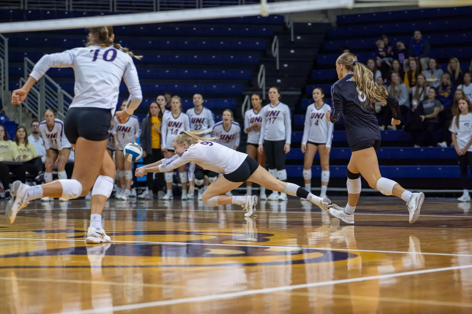 UNI volleyball vs. Indiana State | Nov. 3, 2023