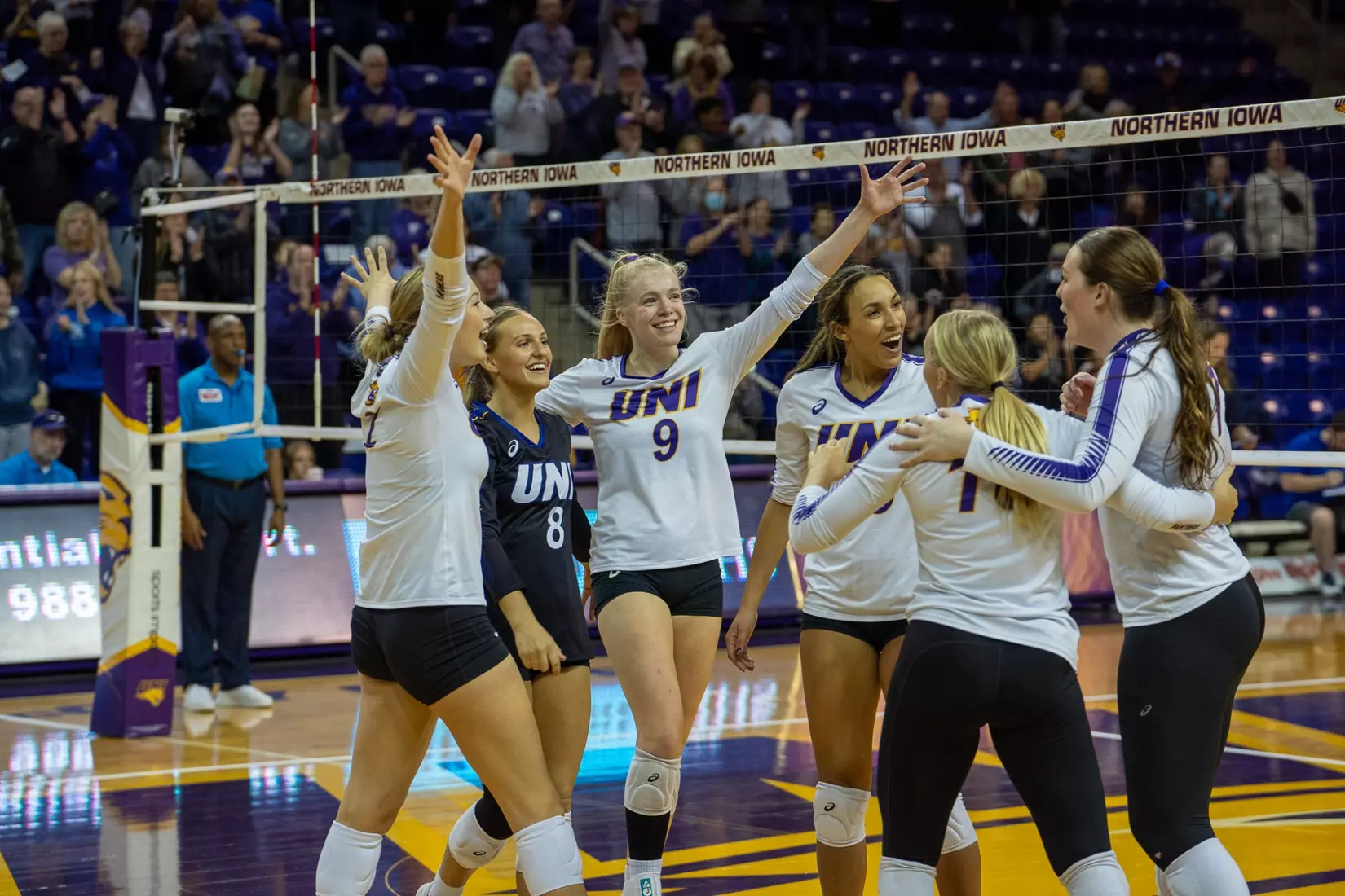 UNI volleyball vs. Indiana State | Nov. 3, 2023