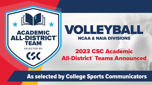 CSC Academic All-District (2023 Volleyball)