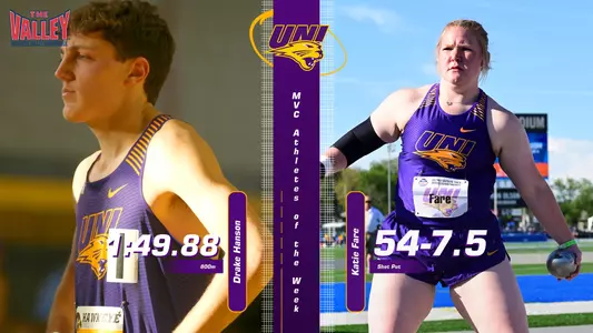 Hanson/Fare MVC Athletes of the Week