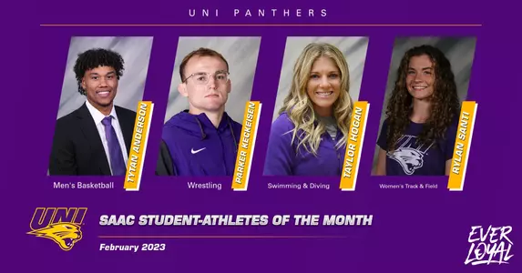 SAAC Athletes of the Month (Feb. 2023)