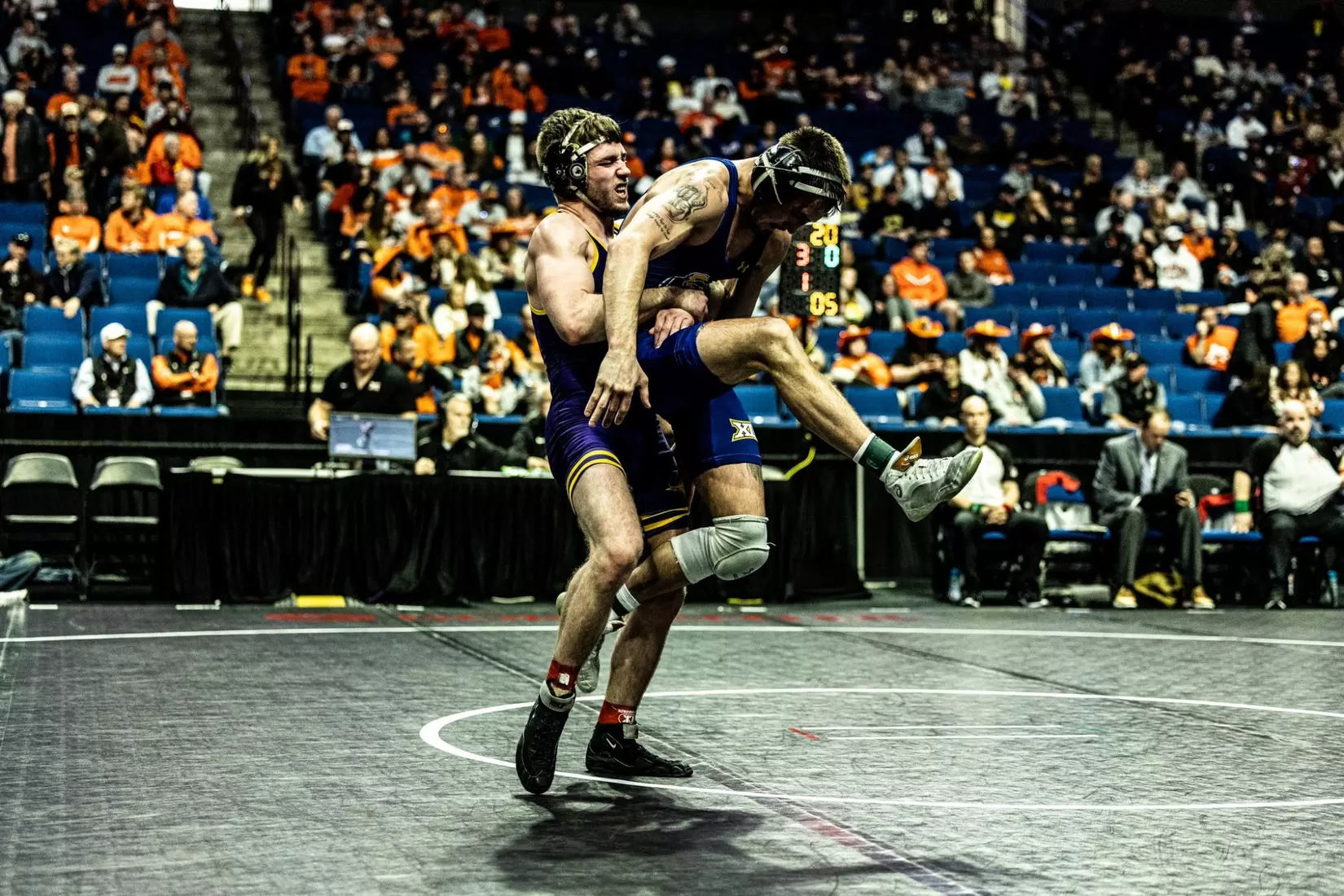 UNI wrestling at 2023 Big 12 Championships