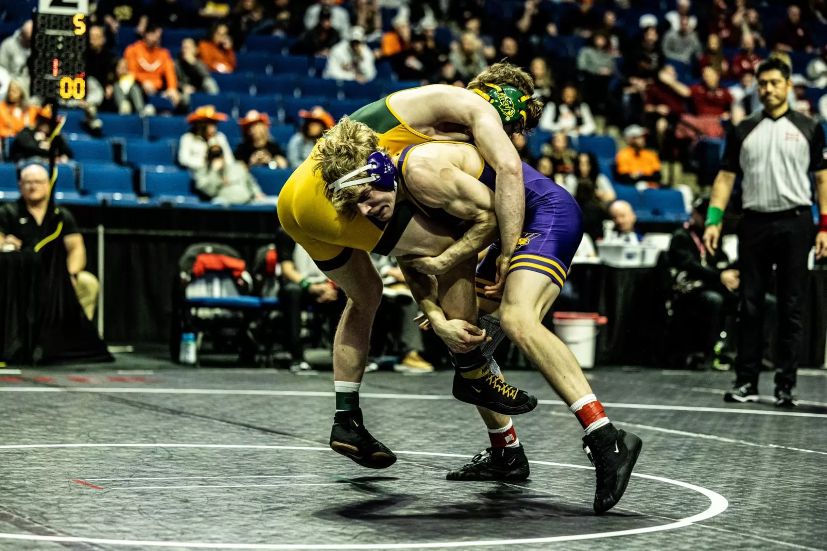 UNI wrestling at 2023 Big 12 Championships