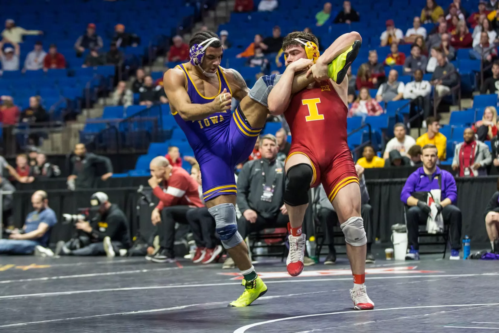 UNI wrestling at 2023 Big 12 Championships