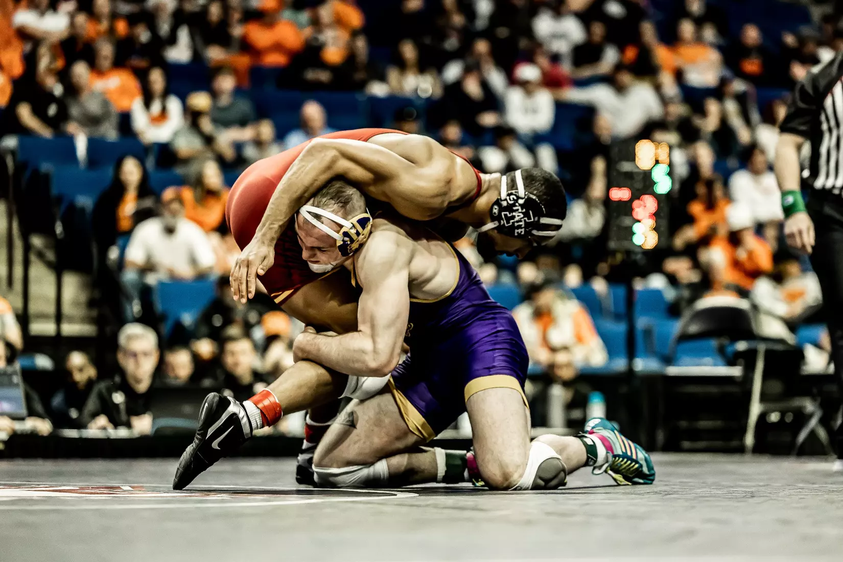 UNI wrestling at 2023 Big 12 Championships