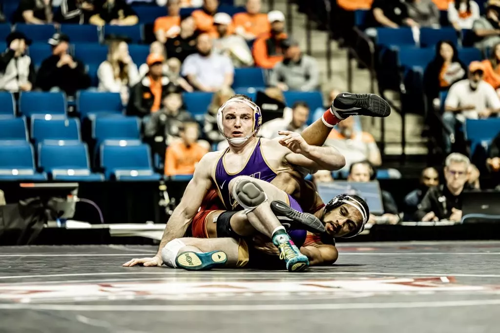 UNI wrestling at 2023 Big 12 Championships